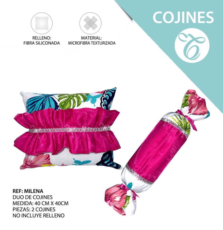 Fundas Cojines D O Milena Ktex Comodidad Y Confort