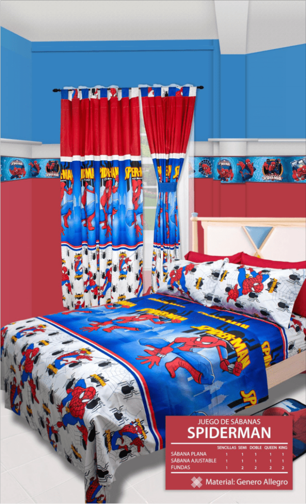 SABANAS SPIDERMAN - Imagen 2